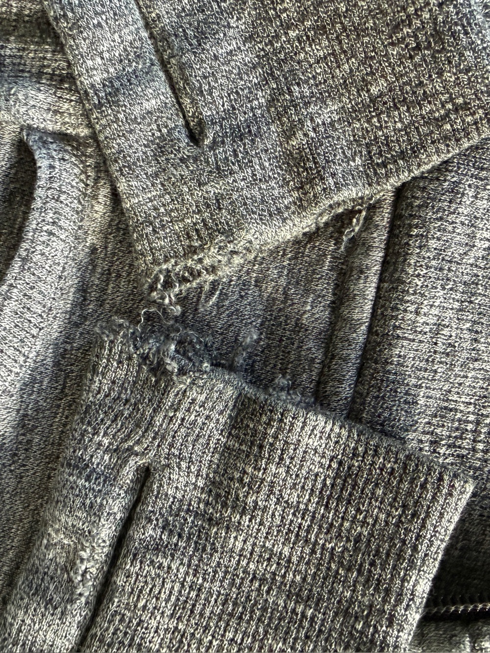 lululemon athletica Heather Gray Hooded Full-Zip Jacket - Picture 4 of 4